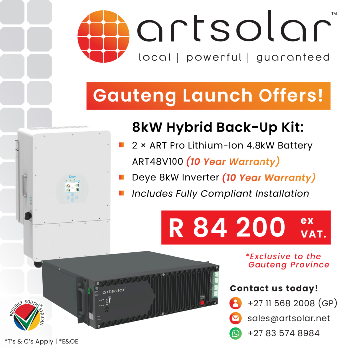 8kW Hybrid back-up